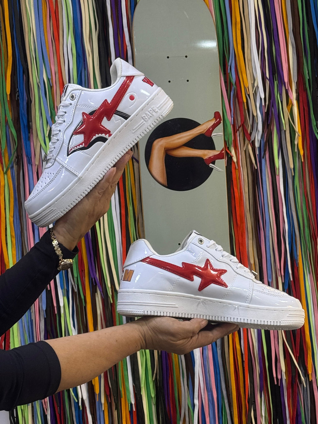 Nike force one x bape
