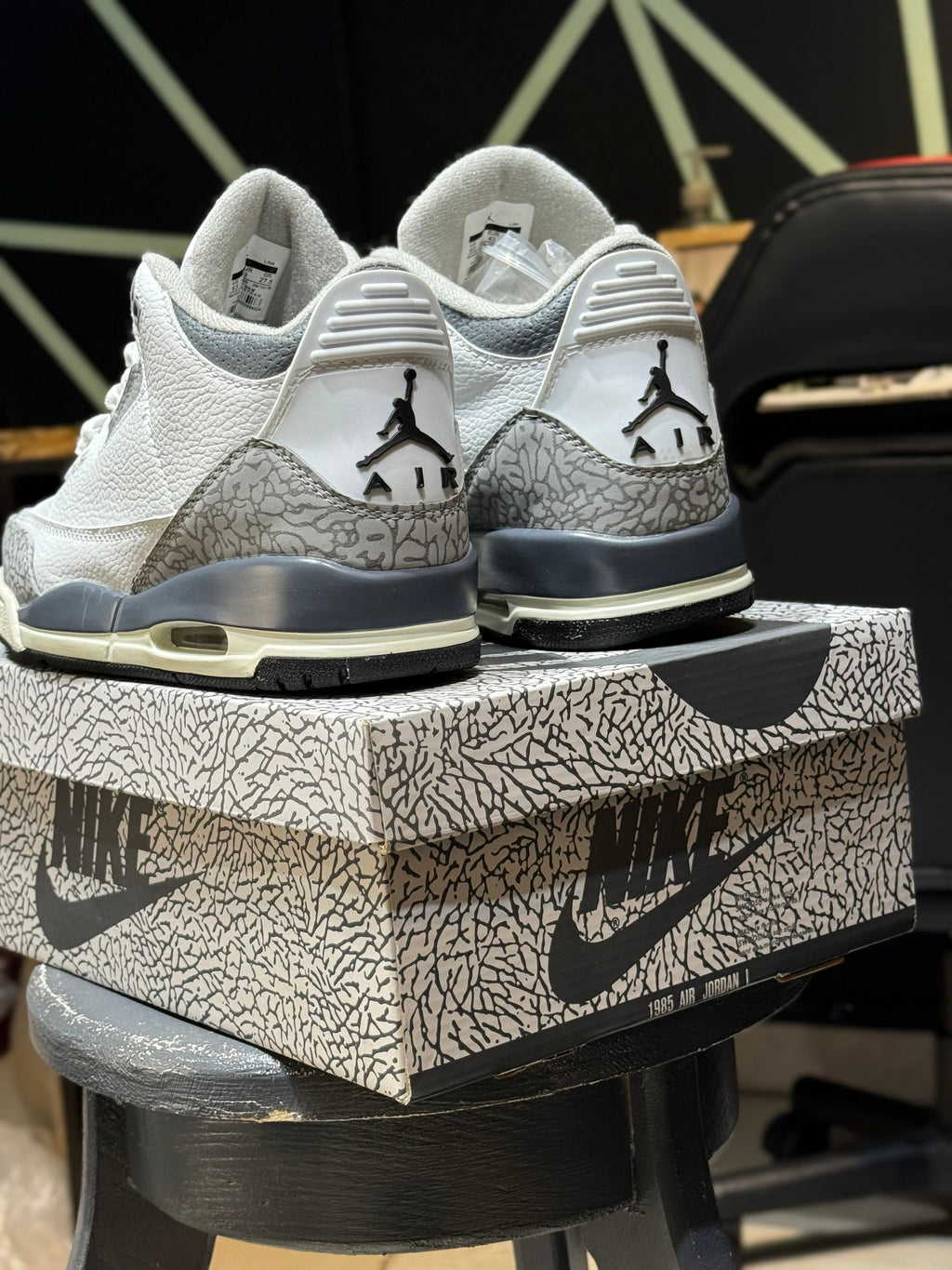 Jordan retro 3 animal icon