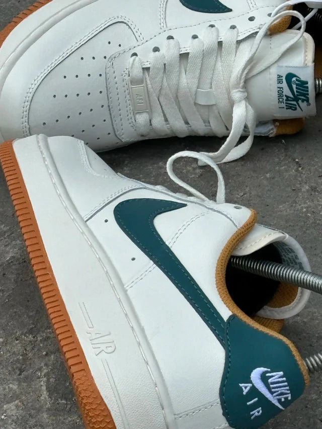 Nike Air Force one Crema Verde