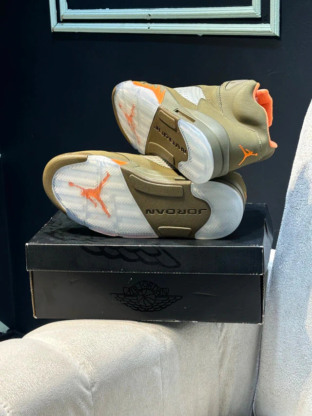 Jordan Retro 5 Olive Solar